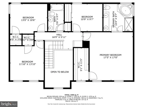 Floorplan - 9305 Michael Ct, Manassas Park, VA 20111 photo 2 of 3
