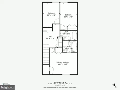 Floorplan - 8385 White Pine Dr, Manassas Park, VA 20111 photo 2 of 3