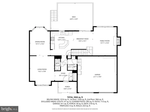 Floorplan - 9302 Nancy St, Manassas Park, VA 20111 photo 4 of 4