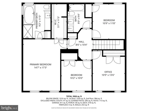Floorplan - 9302 Nancy St, Manassas Park, VA 20111 photo 1 of 4
