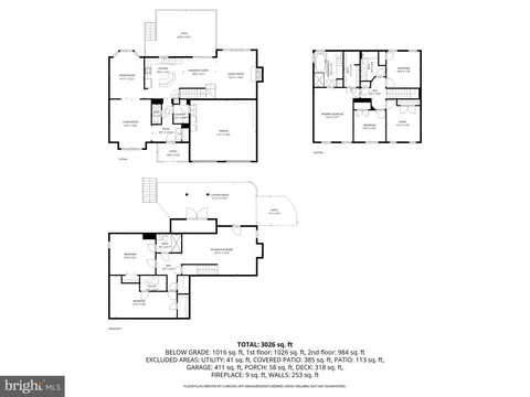 Floorplan - 9302 Nancy St, Manassas Park, VA 20111 photo 2 of 4