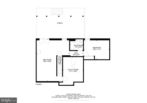 Floorplan - 9219 Stephanie St, Manassas Park, VA 20111 photo 2 of 4