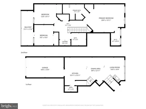 Floorplan - 9816 Pickens Pl, Manassas Park, VA 20111 photo 3 of 3