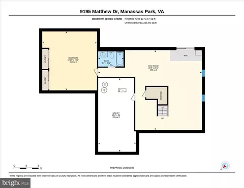 Floorplan - 9195 Matthew Dr, Manassas Park, VA 20111 photo 3 of 3