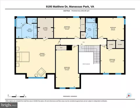 Floorplan - 9195 Matthew Dr, Manassas Park, VA 20111 photo 2 of 3