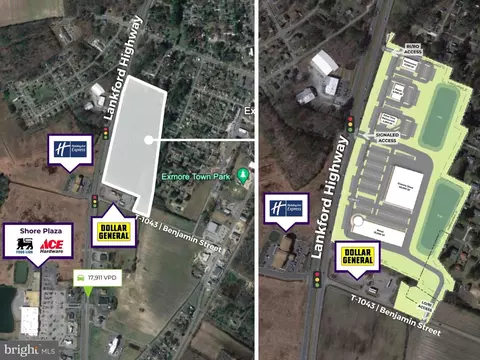 Benjamin Street And Lankford Highway, Exmore, VA 23350