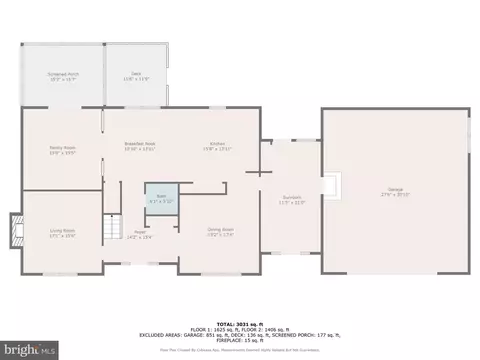 Floorplan - 6483 Fieldstone Ln, Rhoadesville, VA 22542 photo 5 of 6