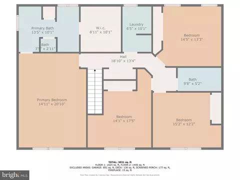 Floorplan - 6483 Fieldstone Ln, Rhoadesville, VA 22542 photo 2 of 6