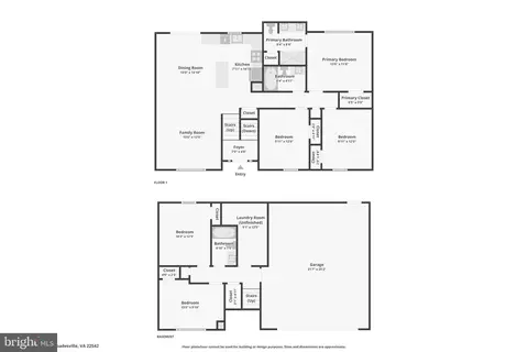 Floorplan - 28264 Mine Run Rd, Rhoadesville, VA 22542 photo 1 of 1