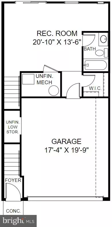 Floorplan - 1773 Cherry Birch St, Dumfries, VA 22026 photo 1 of 3