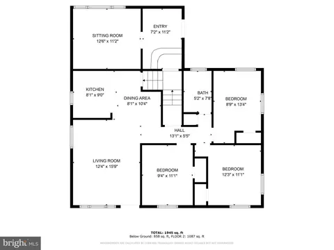 Floorplan - 1257 Everett Ave, Woodbridge, VA 22191 photo 1 of 2
