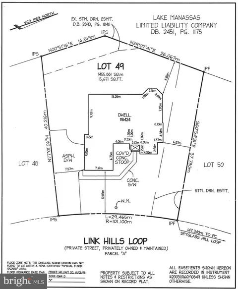 Floorplan - 8424 Link Hills Loop, Gainesville, VA 20155 photo 4 of 4