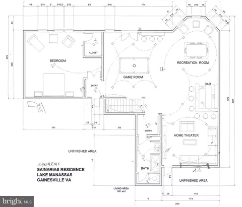 Floorplan - 8424 Link Hills Loop, Gainesville, VA 20155 photo 3 of 4