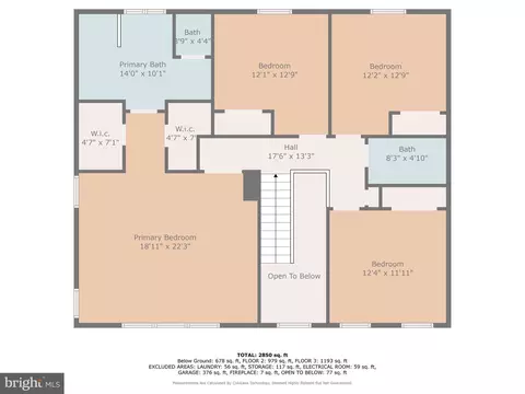 Floorplan - 9051 Cottage Loop, Bristow, VA 20136 photo 3 of 4