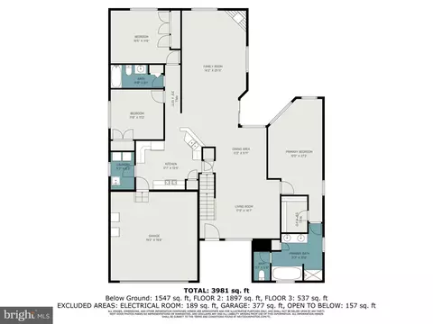 Floorplan - 13428 Fieldstone Way, Gainesville, VA 20155 photo 1 of 3