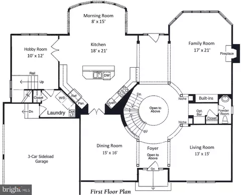 Floorplan - 8337 Roxborough Loop, Gainesville, VA 20155 photo 1 of 3
