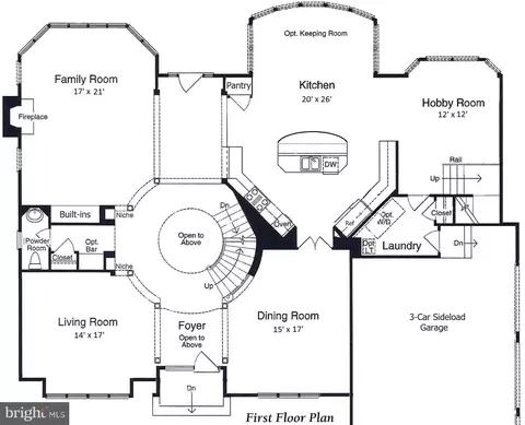 Floorplan - 8366 Pedigrue Ct, Gainesville, VA 20155 photo 1 of 3