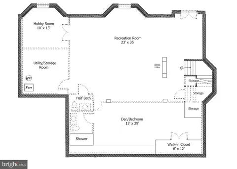 Floorplan - 8240 Roxborough Loop, Gainesville, VA 20155 photo 3 of 3