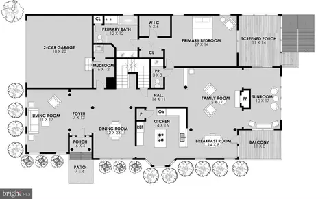 Floorplan - 13400 Fieldstone Way, Gainesville, VA 20155 photo 1 of 3