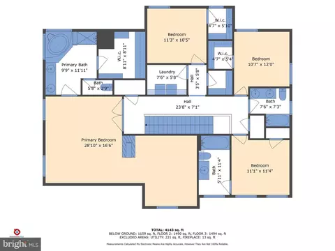 Floorplan - 18784 Pier Trail Dr, Triangle, VA 22172 photo 3 of 4
