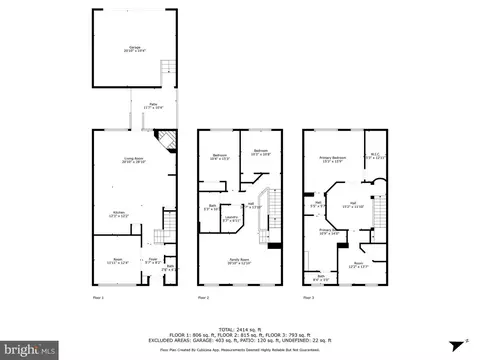 Floorplan - 9162 Ribbon Falls Loop, Bristow, VA 20136 photo 2 of 4