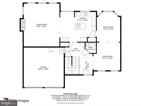 Floorplan - 10375 Navarone Pl, Manassas, VA 20110 photo 2 of 4