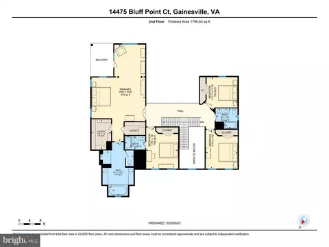 Floorplan - 14475 Bluff Point Ct, Gainesville, VA 20155 photo 2 of 3
