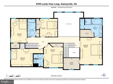 Floorplan - 8705 Lords View Loop, Gainesville, VA 20155 photo 2 of 3