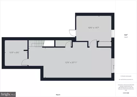 Floorplan - 16558 Reservoir Loop, Dumfries, VA 22026 photo 3 of 4