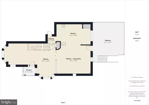 Floorplan - 16558 Reservoir Loop, Dumfries, VA 22026 photo 2 of 4
