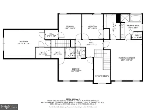 Floorplan - 13109 Crestbrook Dr, Manassas, VA 20112 photo 2 of 4