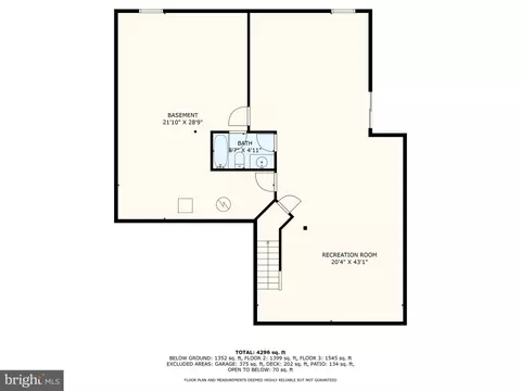 Floorplan - 14401 Broadwinged Dr, Gainesville, VA 20155 photo 4 of 4