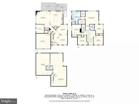 Floorplan - 14401 Broadwinged Dr, Gainesville, VA 20155 photo 1 of 4