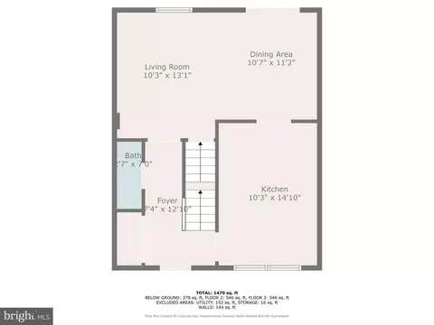 Floorplan - 7513 Bedford Rd, Manassas, VA 20109 photo 3 of 4