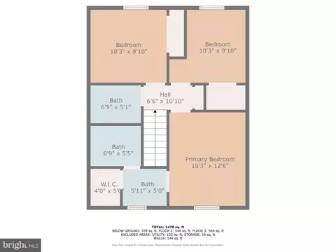 Floorplan - 7513 Bedford Rd, Manassas, VA 20109 photo 2 of 4