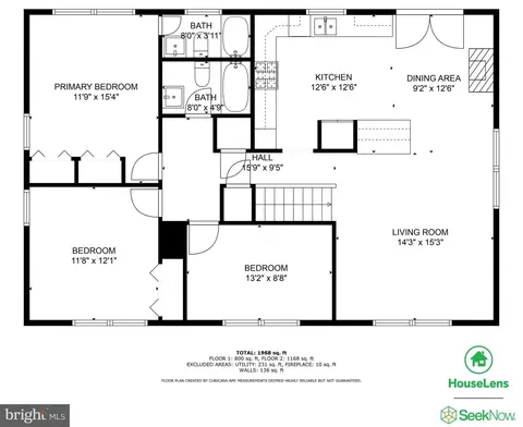 Floorplan - 9715 Botsford Rd, Manassas, VA 20109 photo 1 of 2