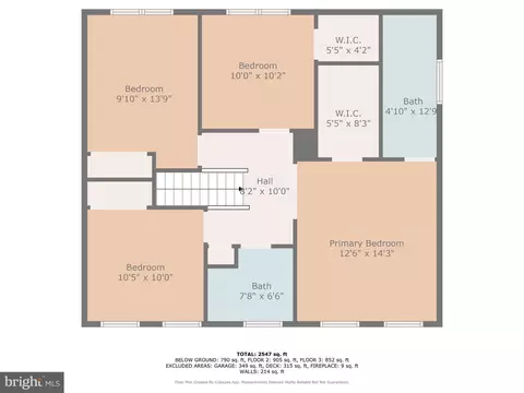 Floorplan - 9860 Airedale Ct, Bristow, VA 20136 photo 1 of 4