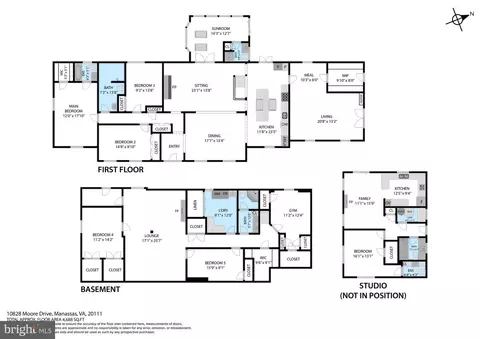 Floorplan - 10828 Moore Dr, Manassas, VA 20111 photo 1 of 3