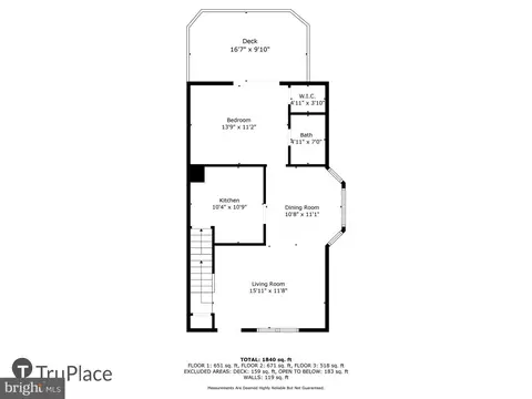 Floorplan - 4337 Jonathan Ct, Dumfries, VA 22025 photo 1 of 3
