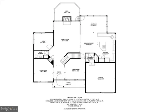 Floorplan - 10940 Meanderview Ct, Manassas, VA 20111 photo 1 of 4
