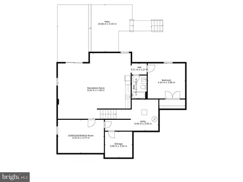 Floorplan - 18711 Pier Trail Dr, Triangle, VA 22172 photo 3 of 4