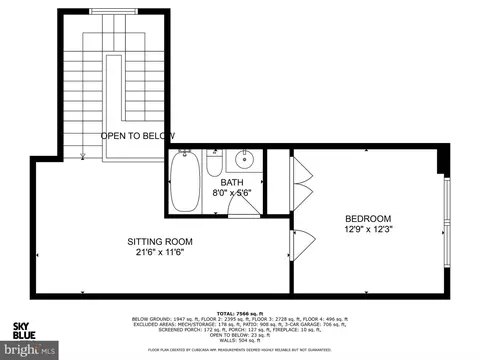 Floorplan - 14428 Eagle Island Ct, Gainesville, VA 20155 photo 4 of 5