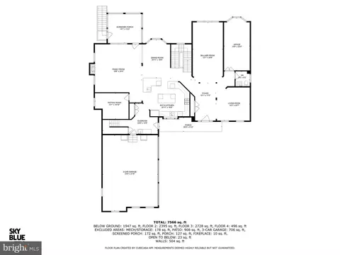 Floorplan - 14428 Eagle Island Ct, Gainesville, VA 20155 photo 2 of 5