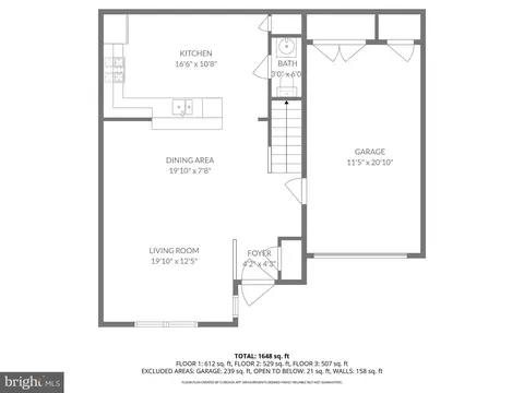 Floorplan - 11256 Stagestone Way, Manassas, VA 20109 photo 1 of 4