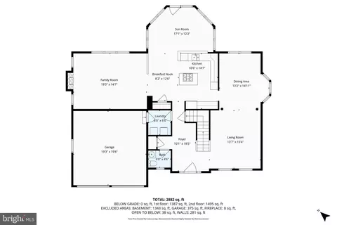 Floorplan - 3313 Lady Catherine Cir, Triangle, VA 22172 photo 1 of 3