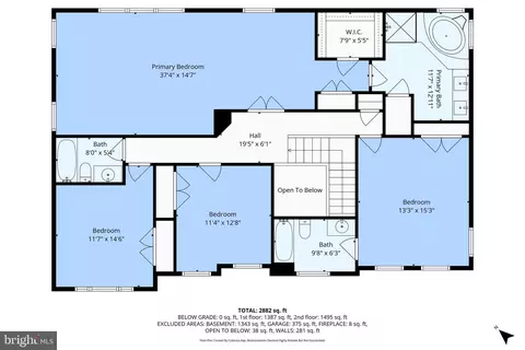 Floorplan - 3313 Lady Catherine Cir, Triangle, VA 22172 photo 2 of 3