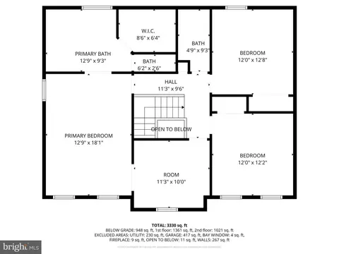 Floorplan - 3582 Lions Field Rd, Triangle, VA 22172 photo 4 of 4