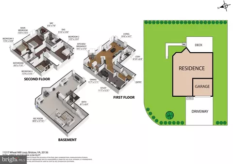 Floorplan - 12217 Wheat Mill Loop, Bristow, VA 20136 photo 2 of 2