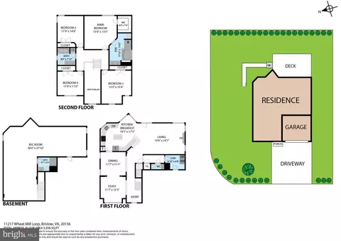 Floorplan - 12217 Wheat Mill Loop, Bristow, VA 20136 photo 1 of 2