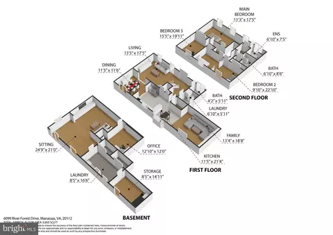 Floorplan - 6099 River Forest Dr, Manassas, VA 20112 photo 1 of 2